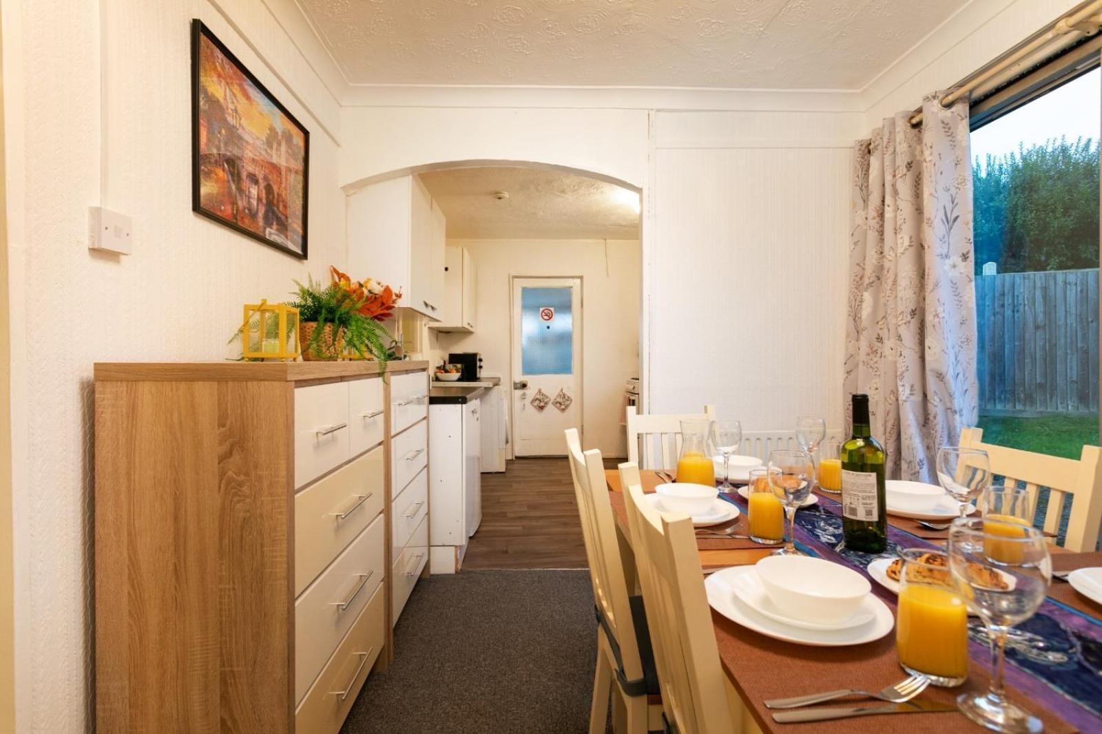 Cozyhome-3Br-5Guest#Netflix#Parking#Garden Nottingham Exterior foto